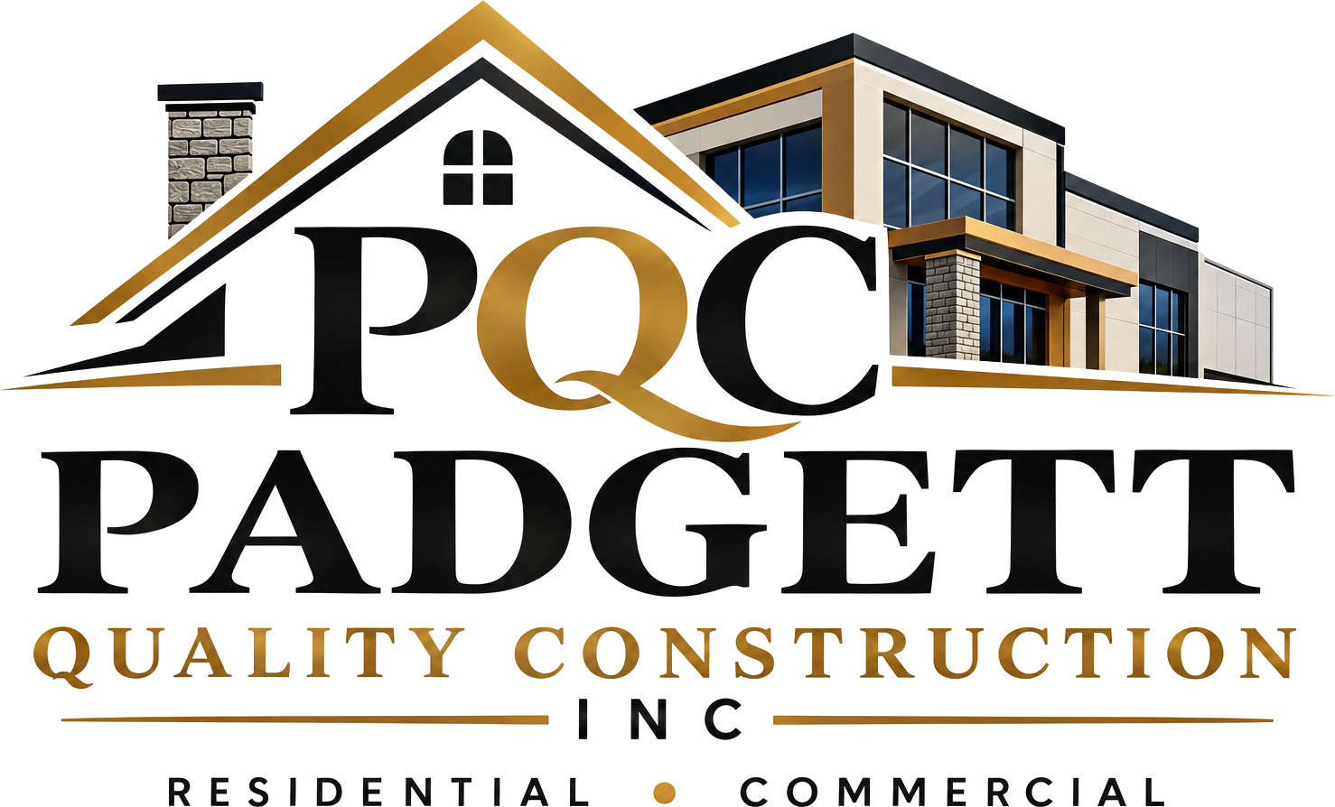 PadgettQuality Construction inc logo